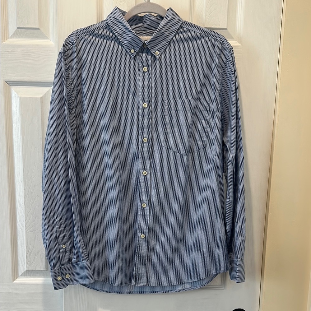 Goodfellow & Co Blue Casual Button Down Shirt